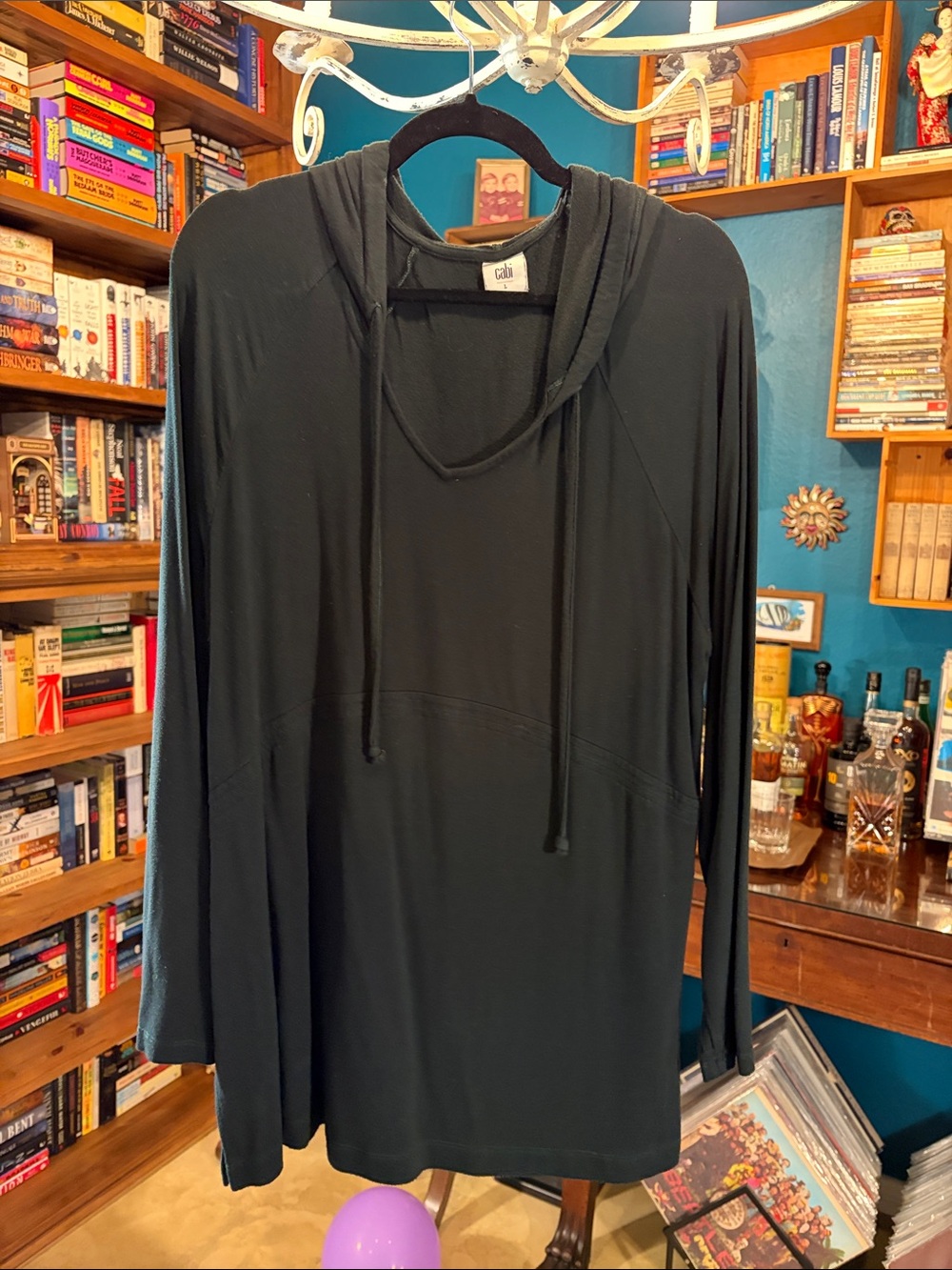 CAbi Dark Green “Fireside” Hoodie (#3870)